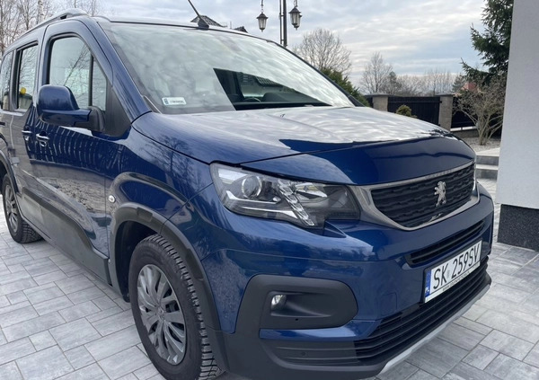 Peugeot Rifter cena 94000 przebieg: 82000, rok produkcji 2020 z Warszawa małe 254